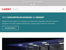 Tablet Screenshot of lasent.nl